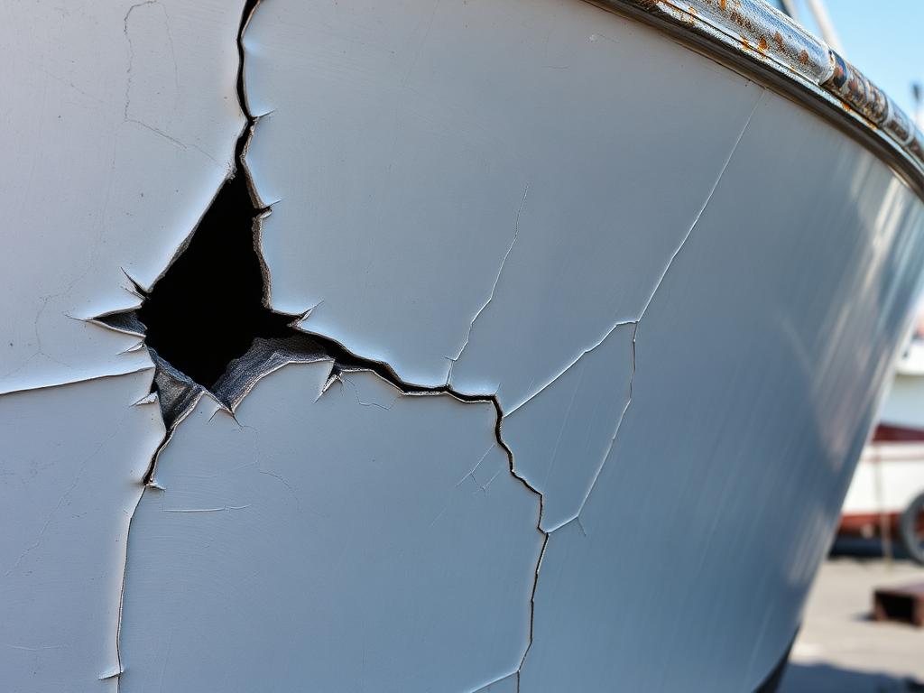 Aluminum Vessel Weld — Ballard — before