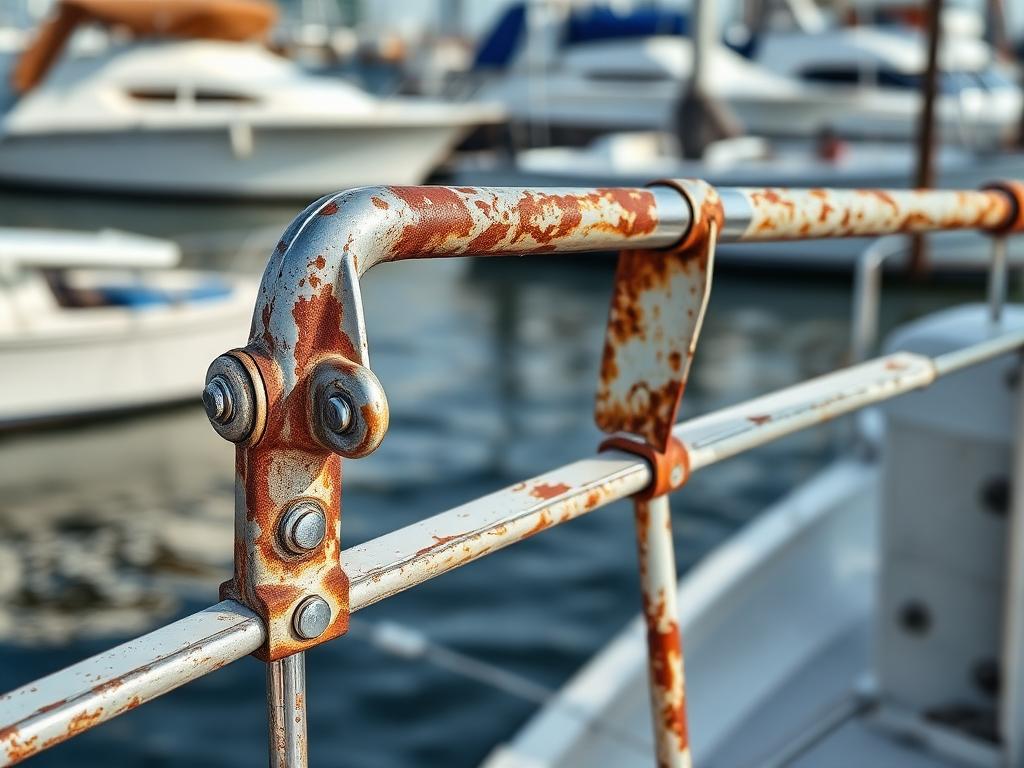 Custom Boat Fab — Shilshole Marina — before