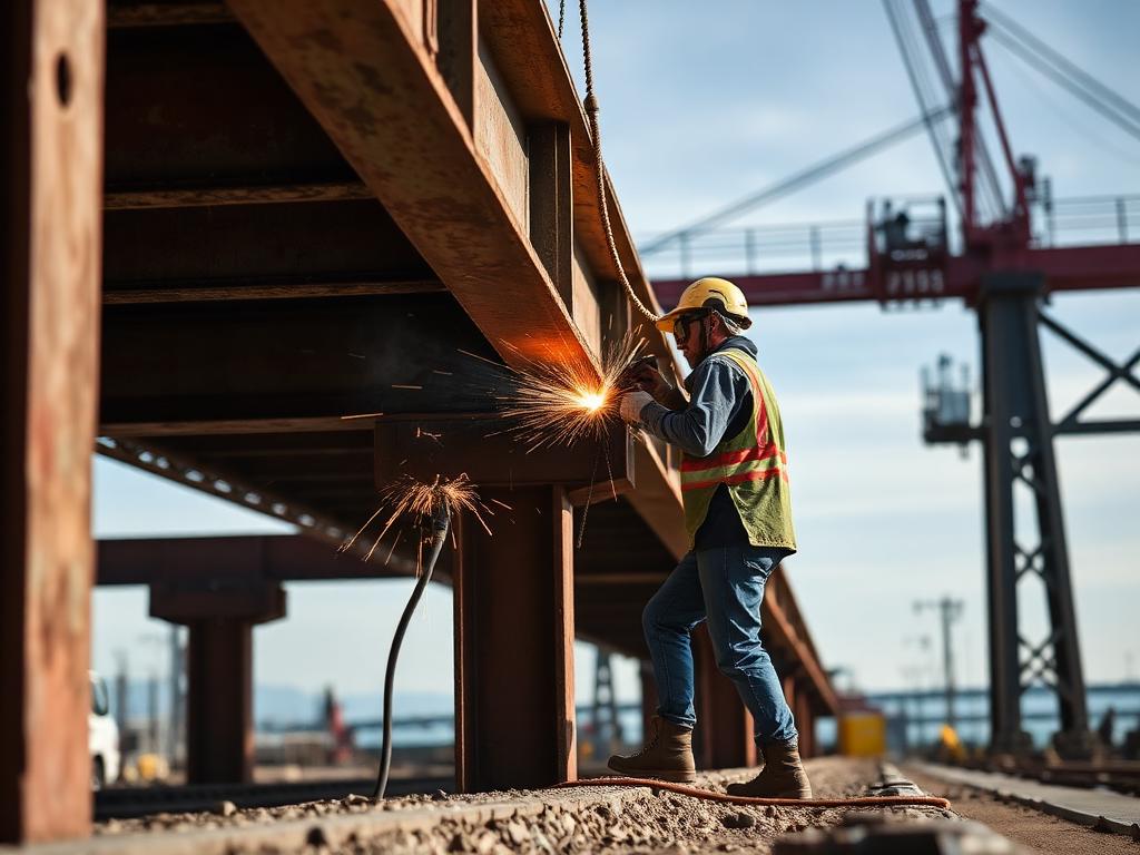 On-Site Structural Weld — Tacoma — after